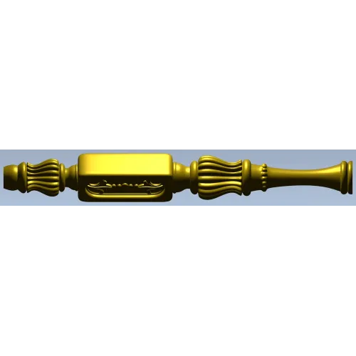 Ornate turned baluster STL model