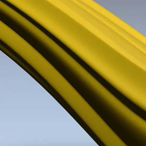 Decorative S-Curve Furniture Leg - STL 3D Model for CNC Milling
