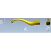 Decorative S-Curve Furniture Leg - STL 3D Model for CNC Milling