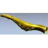 Балясина с растительным орнаментом - 3D модель STL для ЧПУ