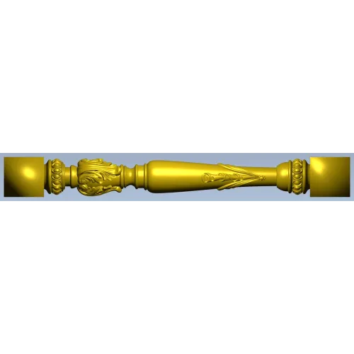 Aurelia Spindle - detailed STL 3D model for CNC