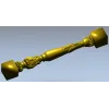 Aurelia Spindle - detailed STL 3D model for CNC