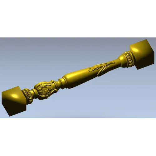 Aurelia Spindle - detailed STL 3D model for CNC
