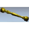 Aurelia Spindle - detailed STL 3D model for CNC