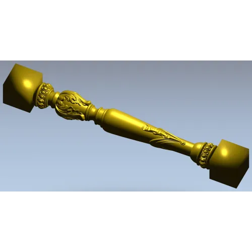 Aurelia Spindle - detailed STL 3D model for CNC