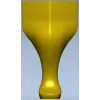 3D модель мебельной ножки в стиле кабриоль - STL для ЧПУ
