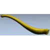 Балясина в S-форме для ЧПУ - 3D модель STL