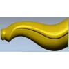 Волнообразная ножка для фрезеровки - STL модель