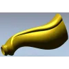 Волнообразная ножка для фрезеровки - STL модель