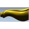Волнообразная ножка для фрезеровки - STL модель