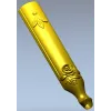 Балясина с барельефом розы - 3D модель STL для ЧПУ