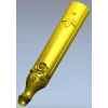 Балясина с барельефом розы - 3D модель STL для ЧПУ