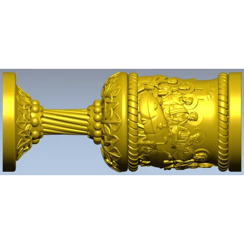 Балясина "Торжество" - 3D модель STL для ЧПУ