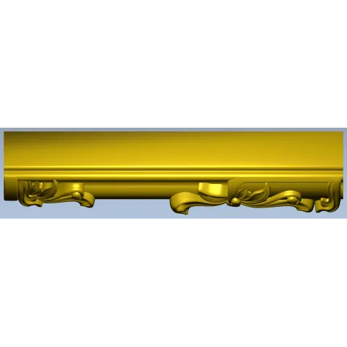 Aurelia Ribbon Moulding - STL 3D model for CNC