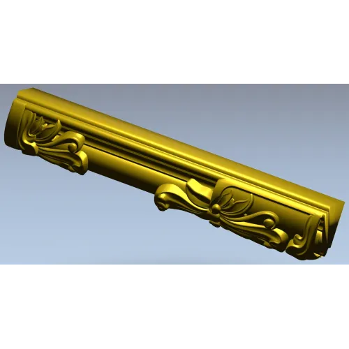 Aurelia Ribbon Moulding - STL 3D model for CNC