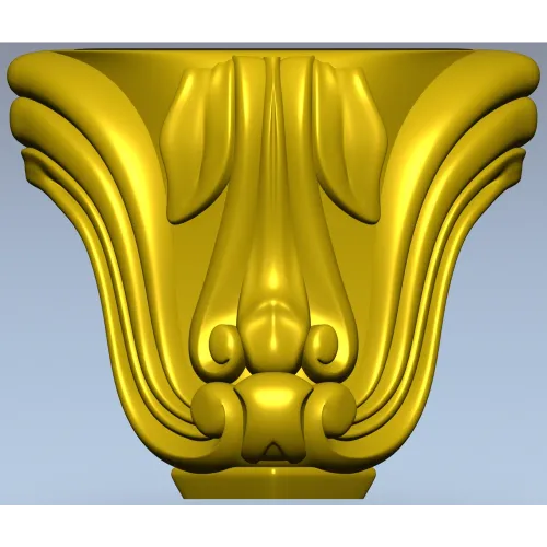 Капитель Элегия - 3D модель STL для ЧПУ