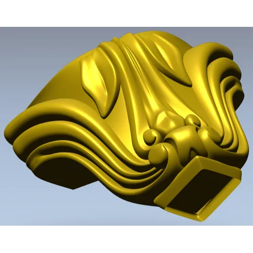 Капитель Элегия - 3D модель STL для ЧПУ