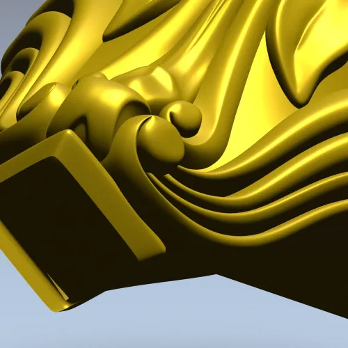 Капитель Элегия - 3D модель STL для ЧПУ