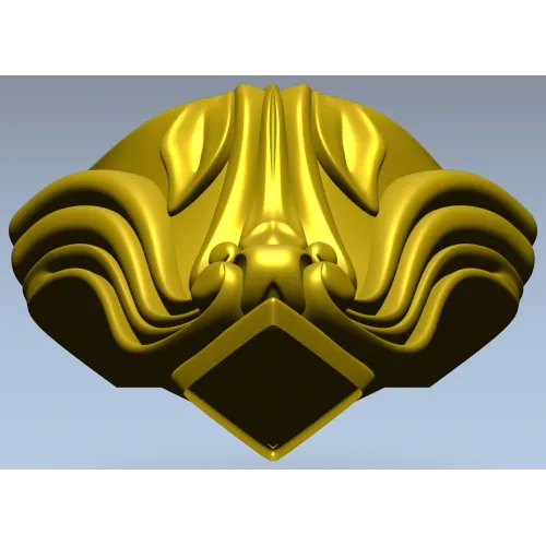 Капитель Элегия - 3D модель STL для ЧПУ