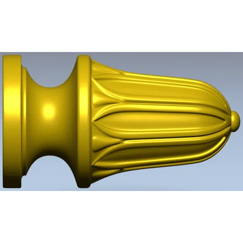Навершие "Лотос" - 3D модель STL для ЧПУ