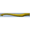 Elegant S-shaped Baluster - STL 3D model for CNC