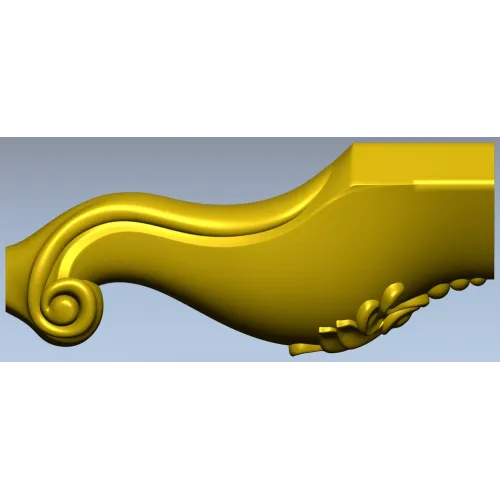 Мебельная ножка в классическом стиле - 3D модель STL для ЧПУ