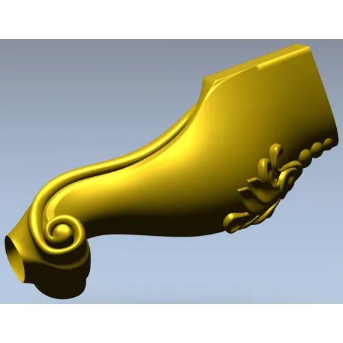 Мебельная ножка в классическом стиле - 3D модель STL для ЧПУ