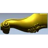 Мебельная ножка в классическом стиле - 3D модель STL для ЧПУ