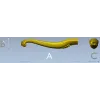 Carved Curved Furniture Leg - STL 3D Model for CNC Milling