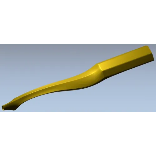 Балясина с изящным S-профилем - 3D модель STL для ЧПУ