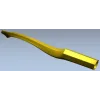 Балясина с изящным S-профилем - 3D модель STL для ЧПУ