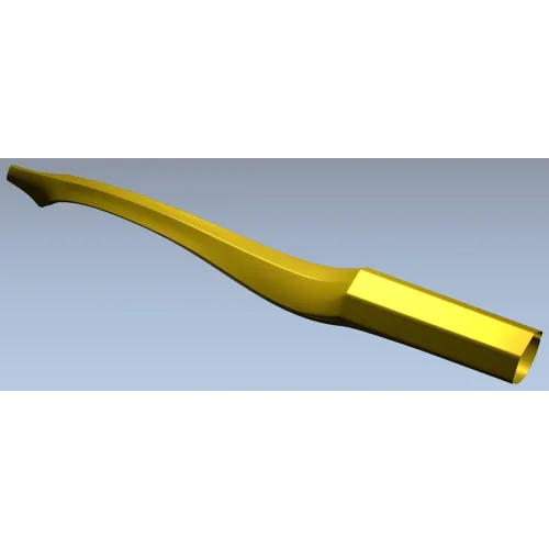 Балясина с изящным S-профилем - 3D модель STL для ЧПУ