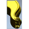 Rococo Cabriole Leg STL 3D model for CNC
