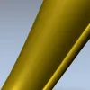 Rococo Floral Cabriole Leg - STL 3D Model for CNC