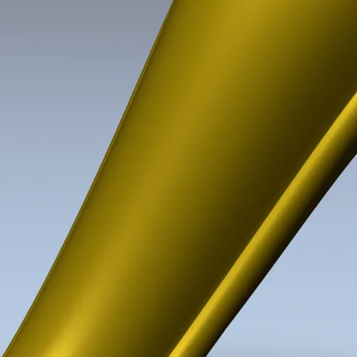 Rococo Floral Cabriole Leg - STL 3D Model for CNC