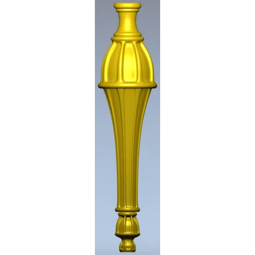 Regal Fluted Baluster (STL 3D model)