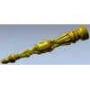 Regal Acanthus Baluster - STL 3D model for CNC milling