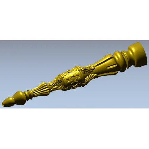 Regal Acanthus Baluster - STL 3D model for CNC milling
