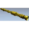 Regal Acanthus Baluster - STL 3D model for CNC milling