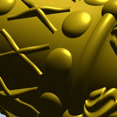 Regal Acanthus Baluster - STL 3D model for CNC milling
