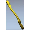 Serpentine Scroll Baluster STL for CNC