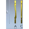 Serpentine Scroll Baluster STL for CNC