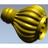 3D модель балясины "Луковица Флоренция" - STL для ЧПУ