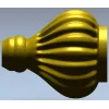 3D модель балясины "Луковица Флоренция" - STL для ЧПУ