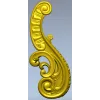Baroque Acanthus Scroll STL 3D Model for CNC