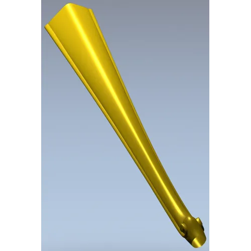 Кабриольная ножка STL для ЧПУ - 3D модель стл