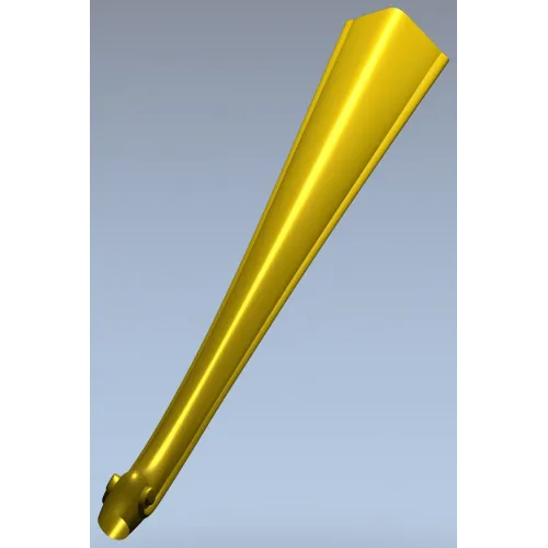Кабриольная ножка STL для ЧПУ - 3D модель стл