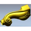 Витая ножка "Витая лоза" - stl модель для ЧПУ