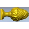 Acorn Petal Finial STL Model
