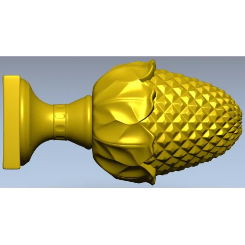 Acorn Petal Finial STL Model